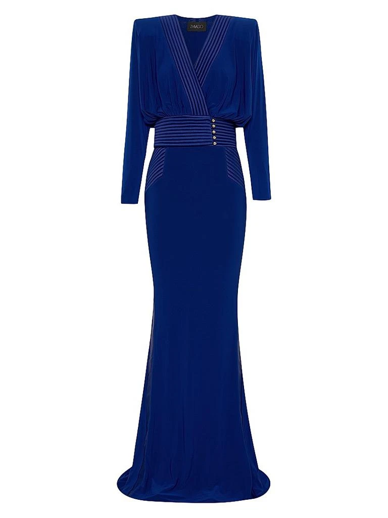 Zhivago I'm Her Man Long-Sleeve Gown 1