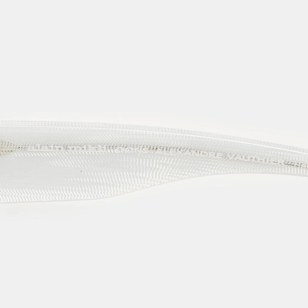 ALAIN MIKLI Alain Mikli x Alexandre Vauthier White/Pink A05039 Edwidge Rectangle sunglasses 3