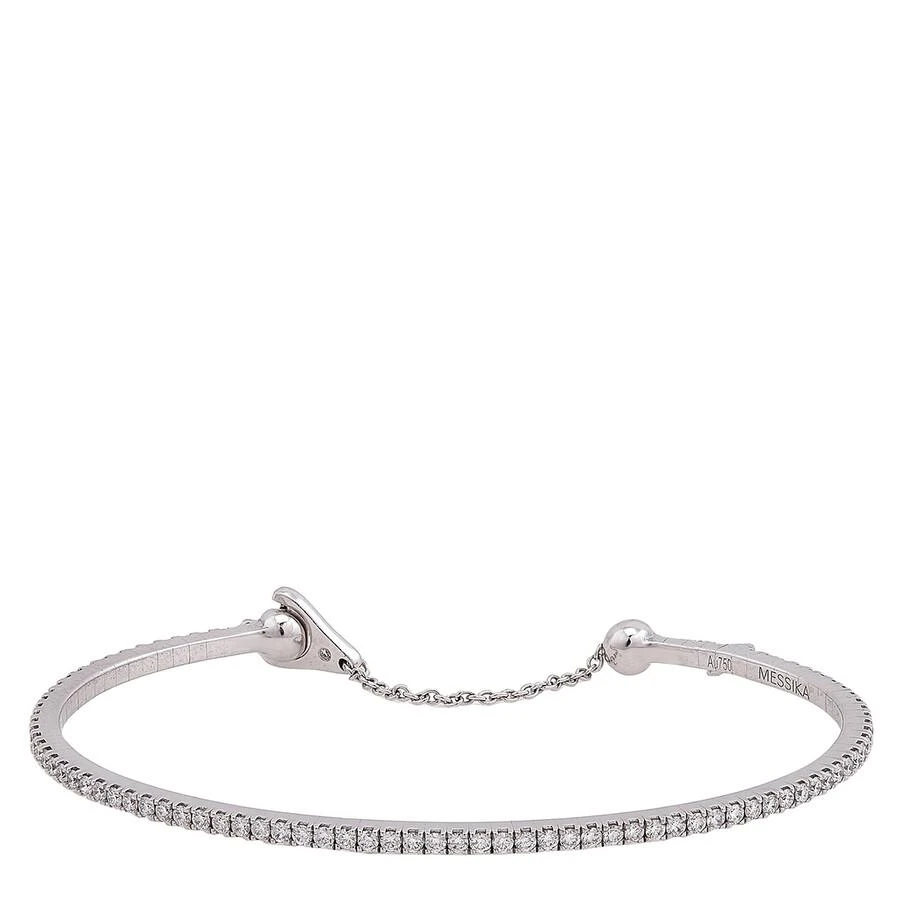 Messika 18k White Gold Skinny Diamond Bracelet 1