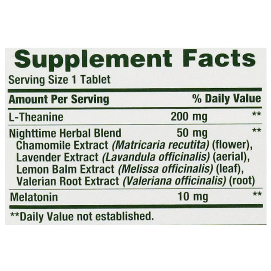 Nature
s Bounty Sleep3 Tri-Layer 3