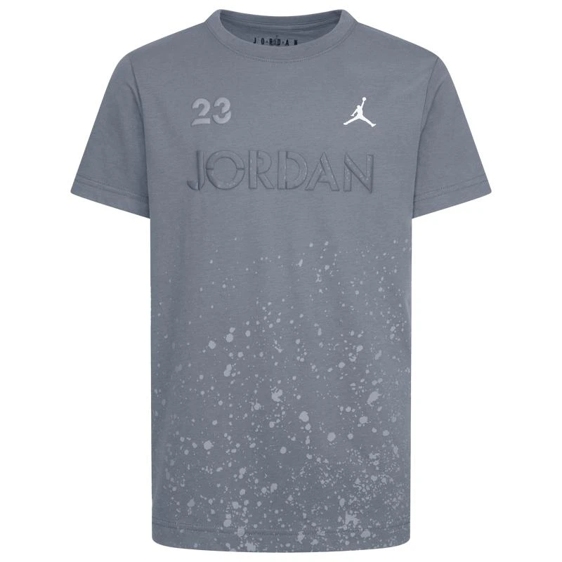 Jordan Jordan AJ4 Wet Cement Short Sleeve T-Shirt - Boys' Grade School 1