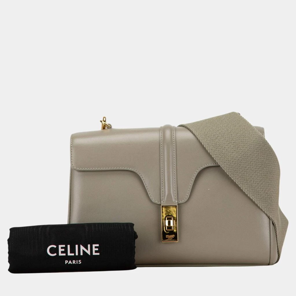 Celine Celine Teen Smooth Calfskin Soft 16 Crossbody Bag 9