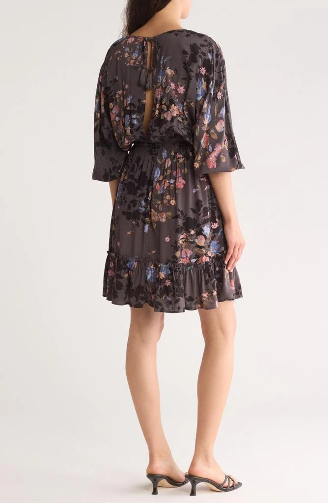 Lovestitch Shadow Floral Smocked Dress 2