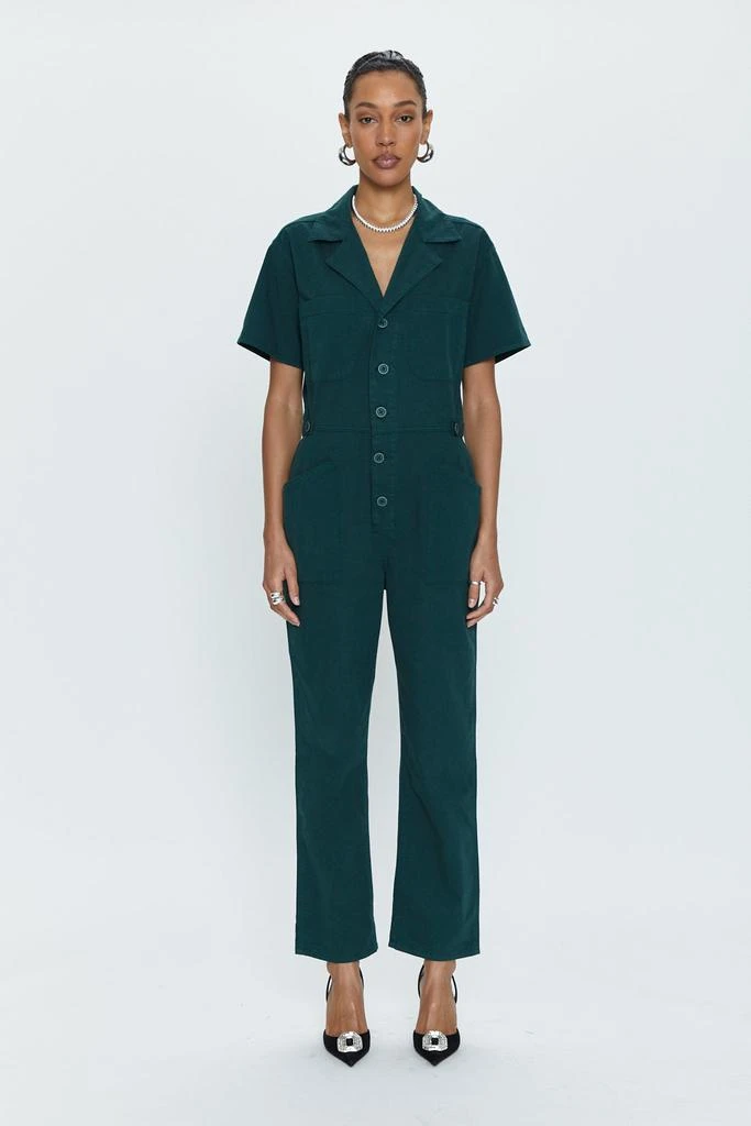 Pistola Denim Grover Short Sleeve Field Suit - Pine 2