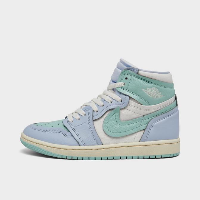 Women s Air Jordan Retro 1 High Method Of Make Casual Shoes FB9891 401 Hydrogen Blue Light Dew Coconut Milk Sail 7.5