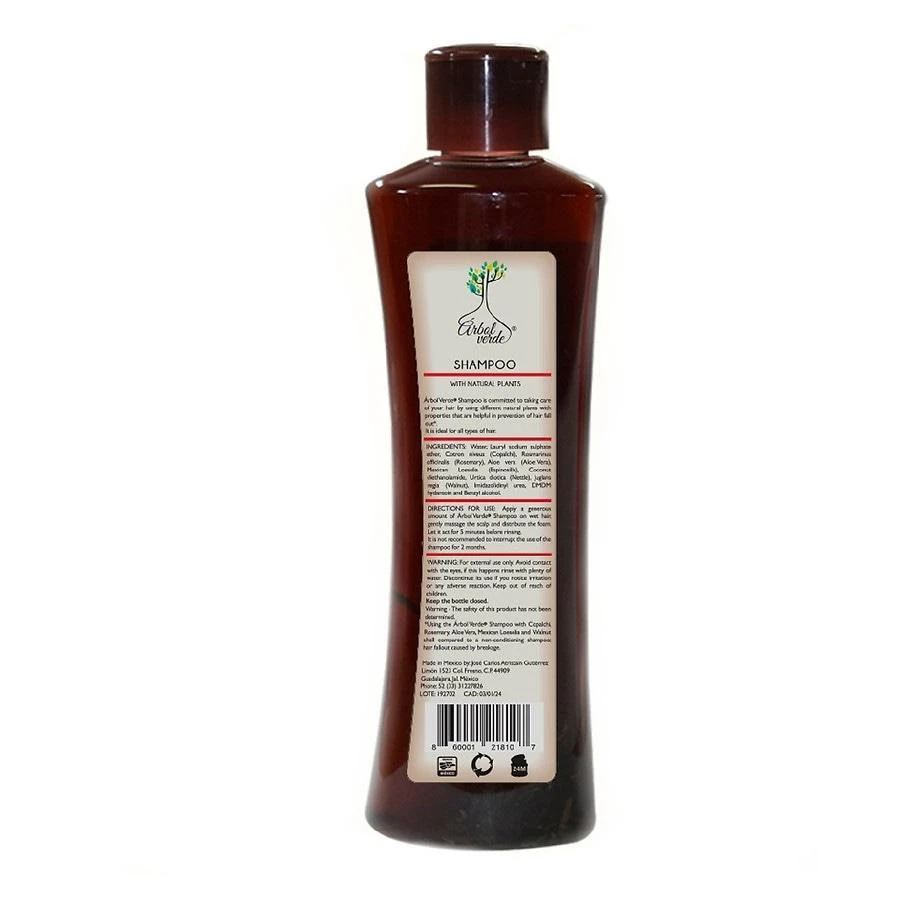 Arbol Verde Hair Loss Shampoo-Paraben Free 2