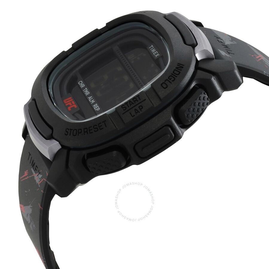 Timex UFC Command Quartz Digital Black Dial Men's Watch TW2V85200