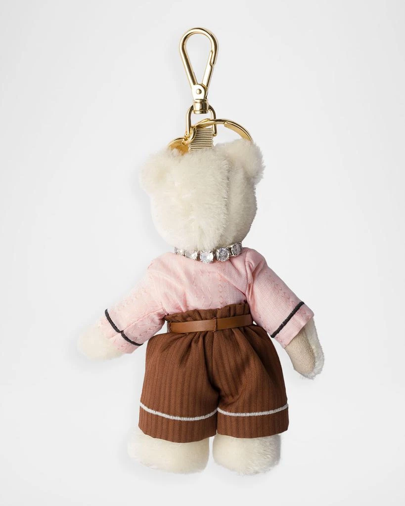 Prada Teddy Bear Keychain Bag Charm 2