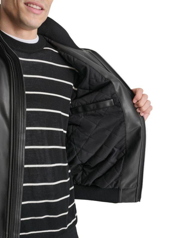 ジャケット・アウター DKNY archive leather jacket DKNY Leather Jacket (Size M) – VintageFolk