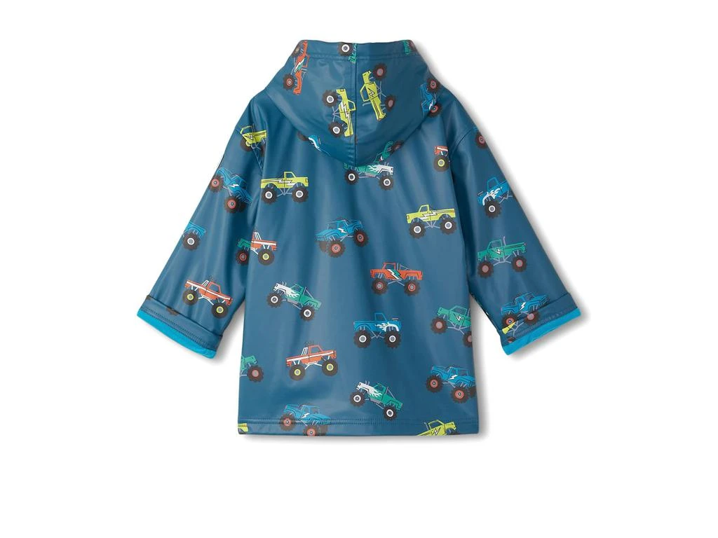 Hatley Monster Trucks Zip-Up Rain Jacket (Toddler/Little Kid/Big Kid) 2