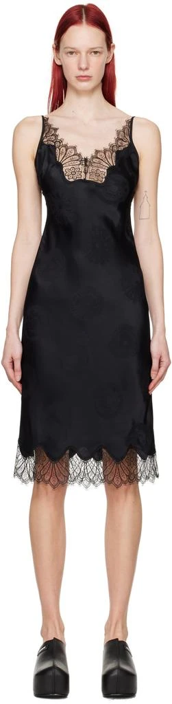 COPERNI Black Cymatics Midi Dress 1