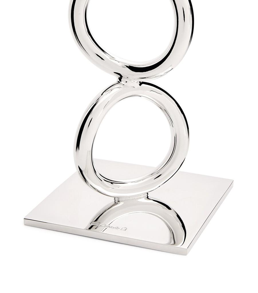 Christofle Silver-Plated Vertigo Candlestick