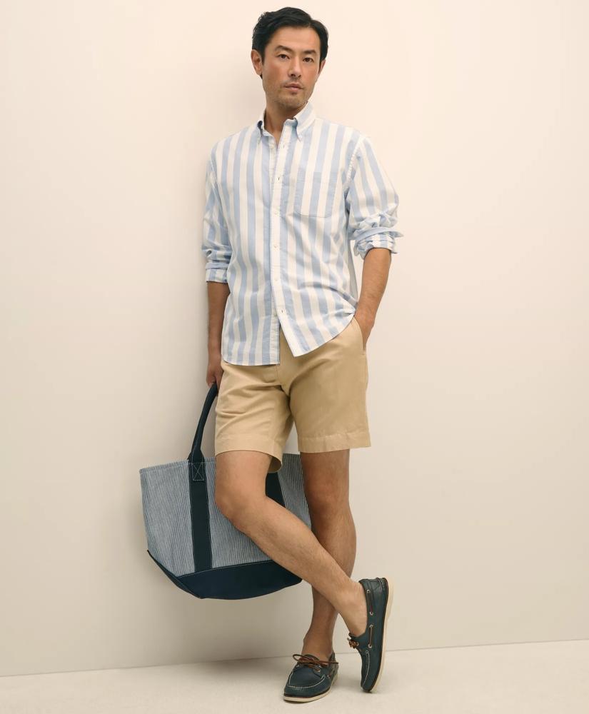 Brooks Brothers 9" Linen Cotton Shorts