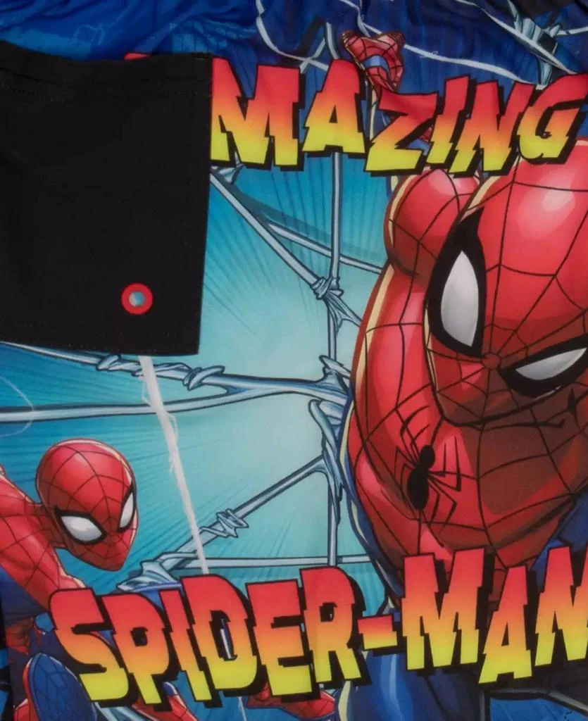 Spider-Man Little Boys Marvel Superhero Graphic Print Board Shorts Swimwear 2