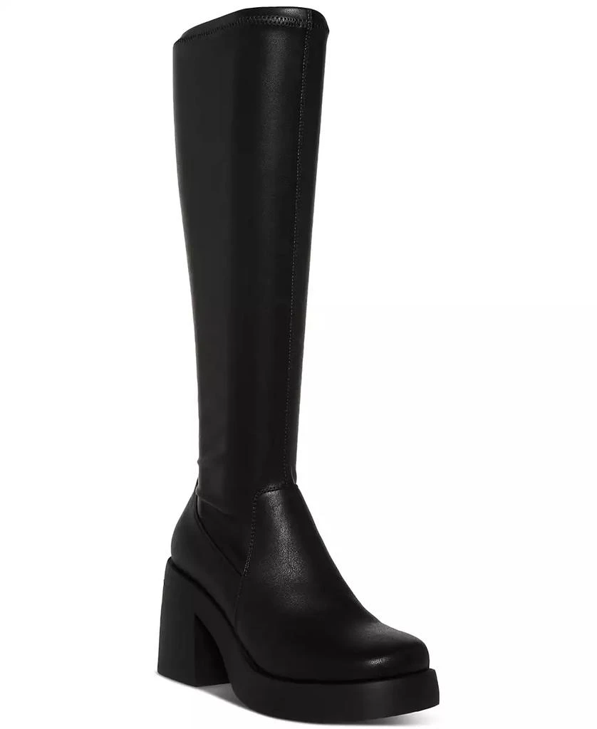 Madden Girl Lax Platform Tall Stretch Boots 1