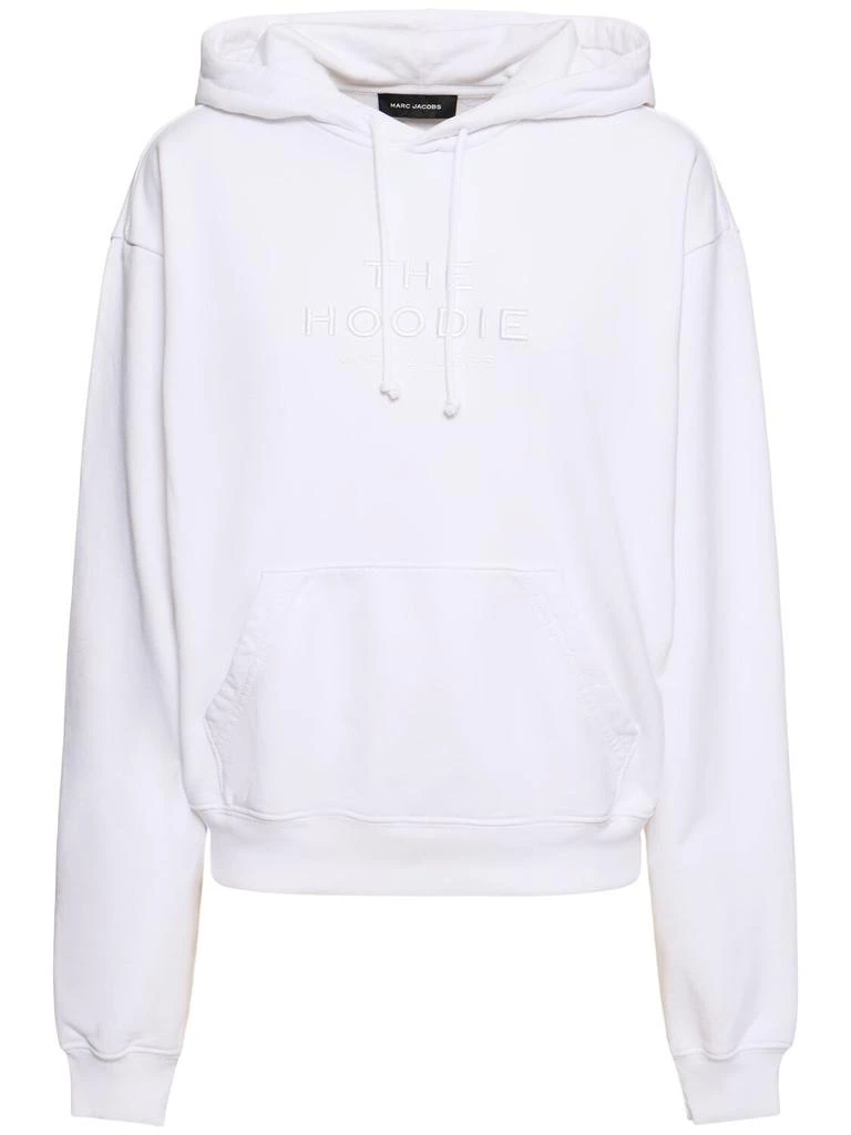 Marc Jacobs The Hoodie Logo Cotton Sweatshirt 1