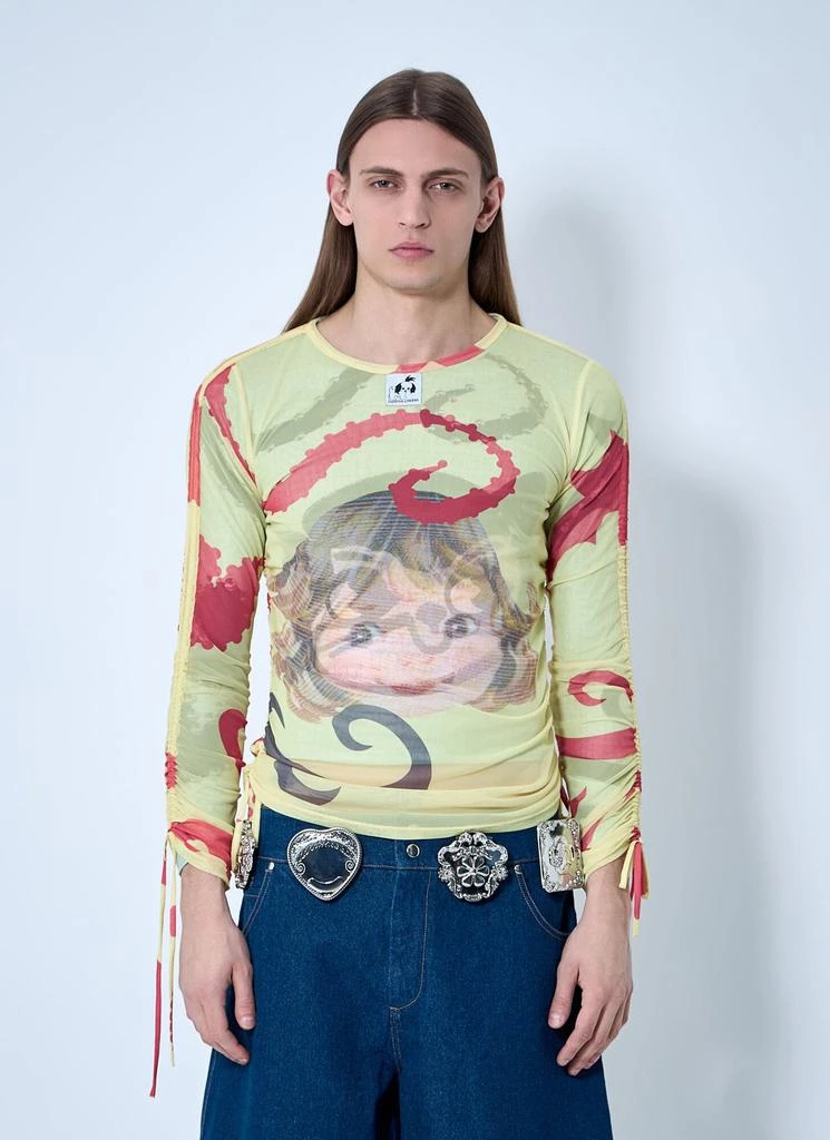 CHOPOVA LOWENA Chopova Lowena Ballast Mesh Long Sleeve Top 1