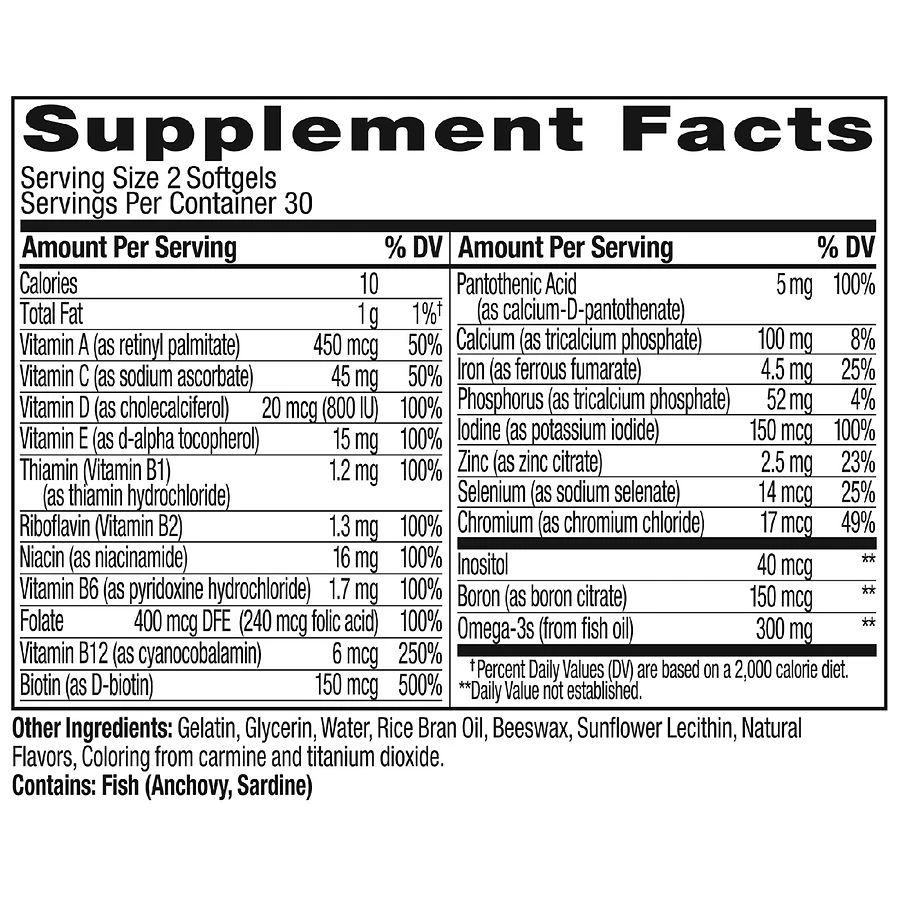 OLLY Ultra Women's Multi Softgels Unflavored 5