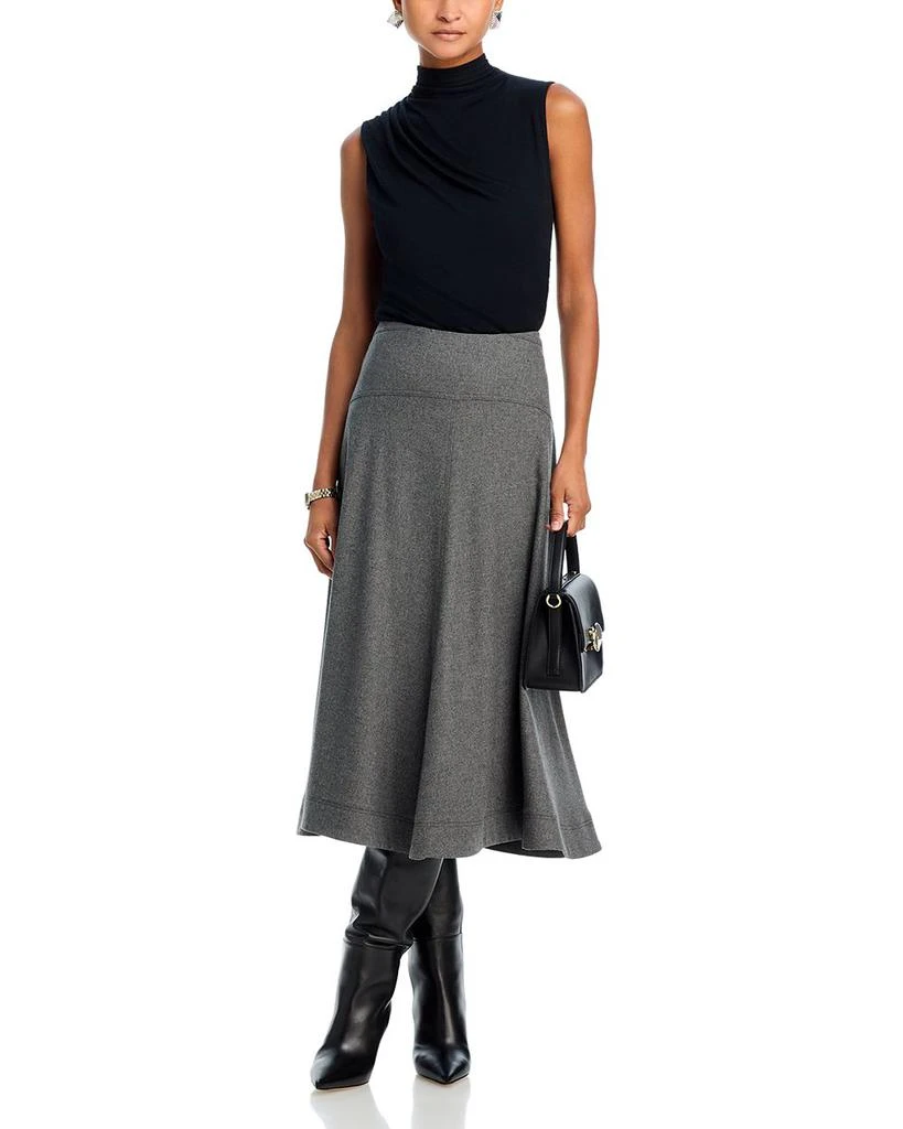 VERONICA BEARD Rasima A Line Midi Skirt 2