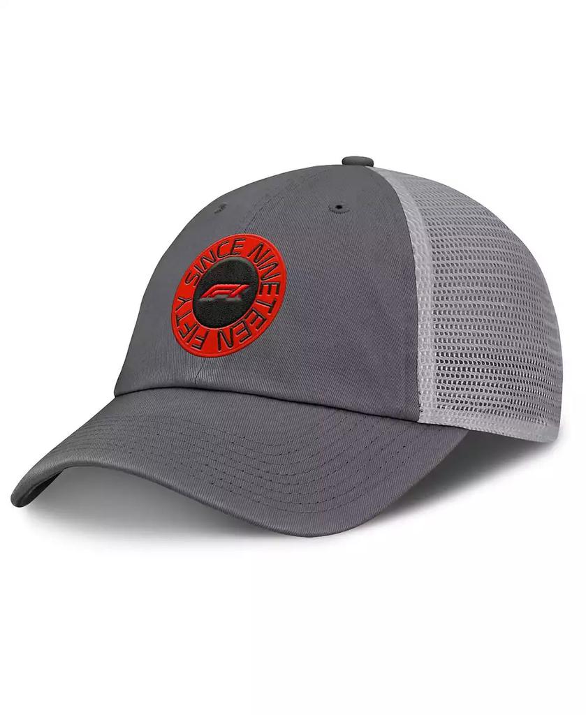 Formula 1 Men's Charcoal/Gray Fleet Adjustable Hat