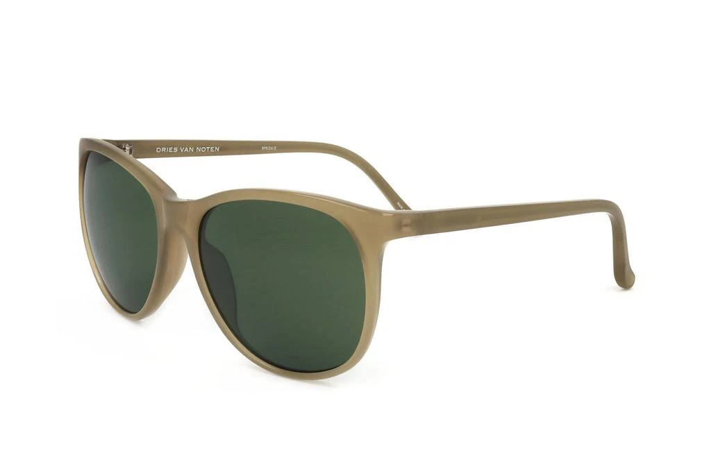 Linda Farrow Linda Farrow X Dries Van Noten Oval Frame Sunglasses 2