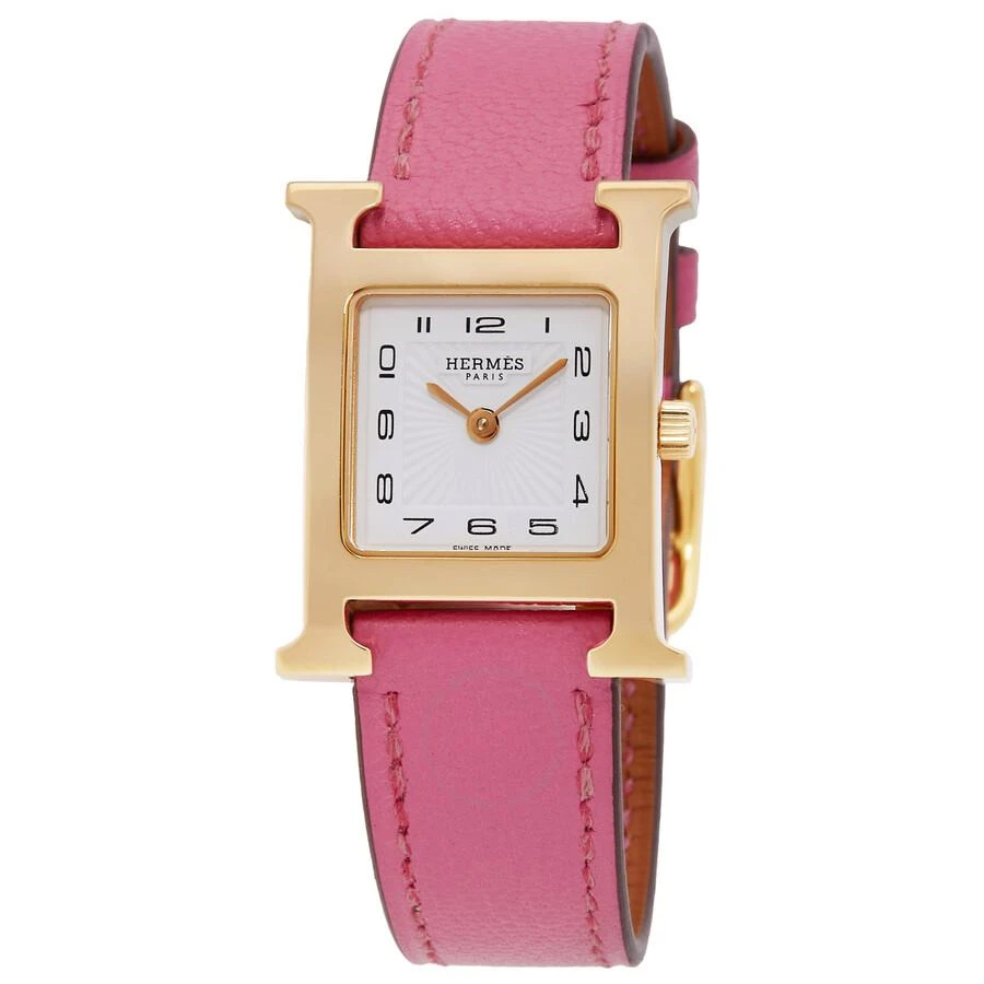 Hermes Heure H Quartz White Dial Ladies Watch HH1.201.131CPE5 1