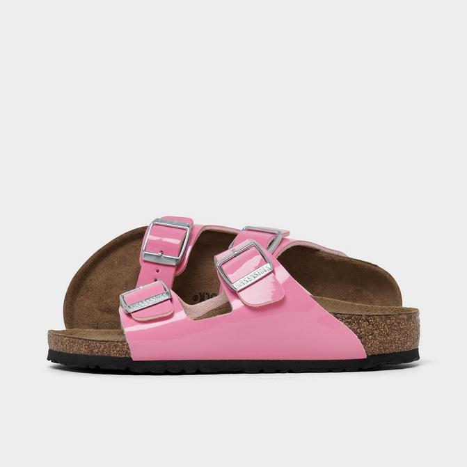 BIRKENSTOCK Girls' Little Kids' Birkenstock Arizona Birko-Flor Patent Sandals