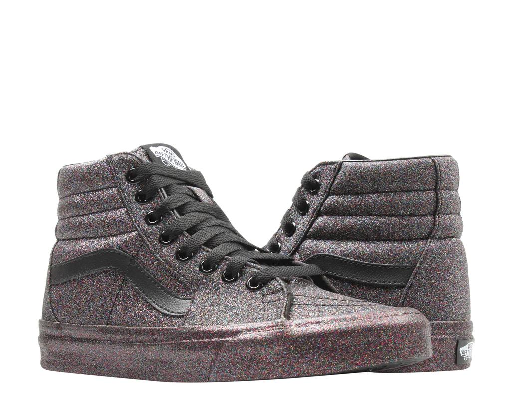 Vans Sk8-Hi Rainbow Glitter Black/Black Classic Hi Top Sneakers VN0A38GEUKN
