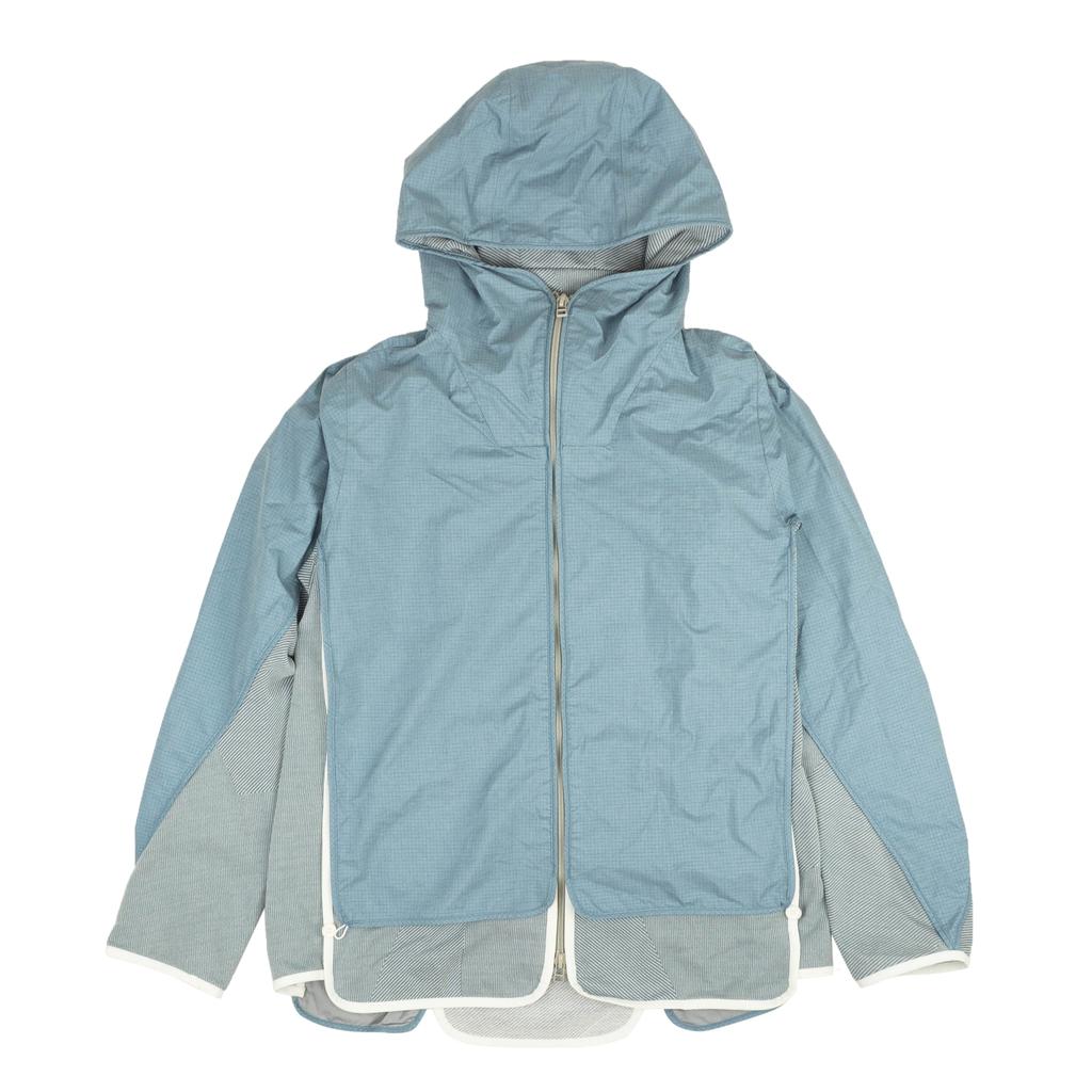 Byborre Byborre Hg6 Hybrid Hooded Jacket - Dusty Blue