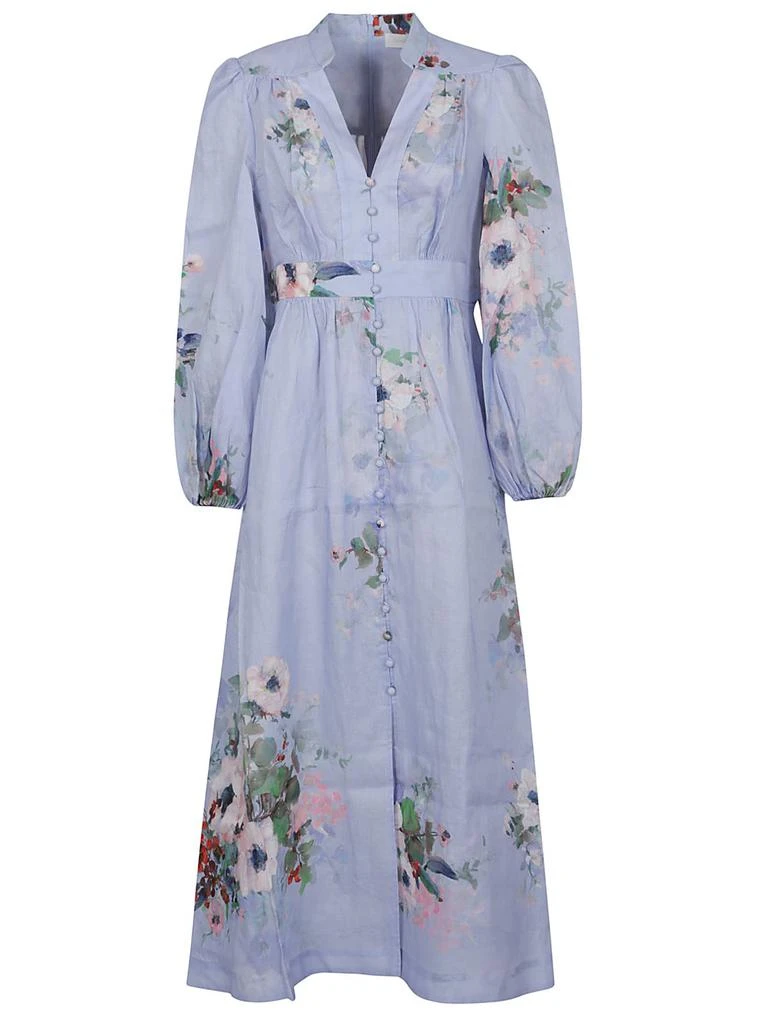 Zimmermann Zimmermann Everley Plunge Midi Dress 1