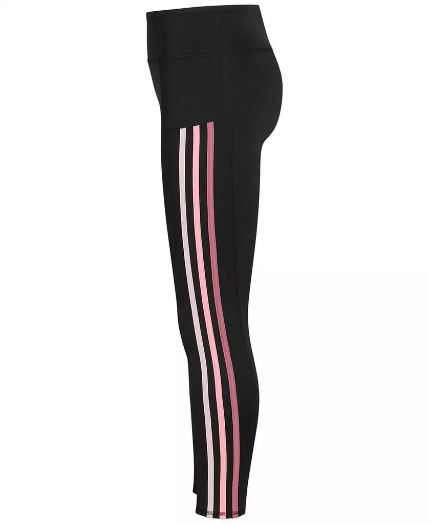 Adidas Big Girls AEROREADY® 3-Stripe Cellphone Pocket Leggings 8