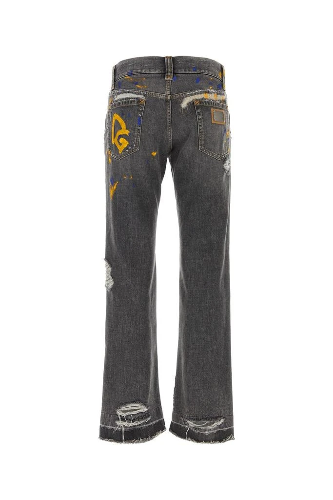 Dolce & Gabbana Grey denim jeans 1