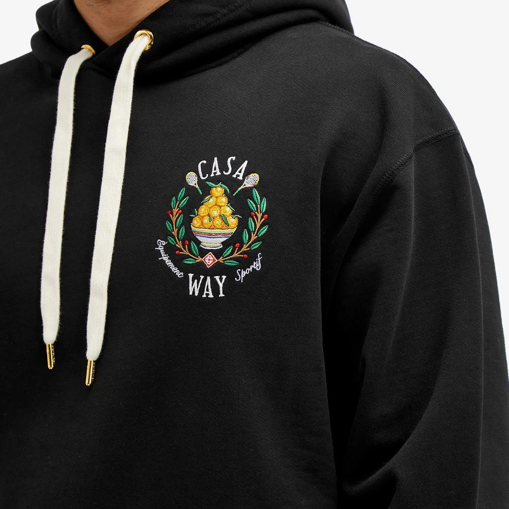 Casablanca Casablanca Casa Way Embroidered Hoodie 5