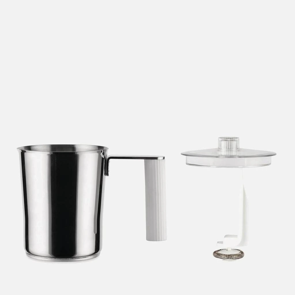 Alessi Alessi Milk Frother - Plisse White 4