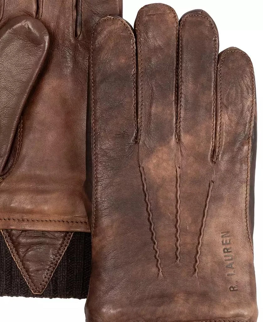 Ralph Lauren Men's Knit Cuff Flight Gloves 2