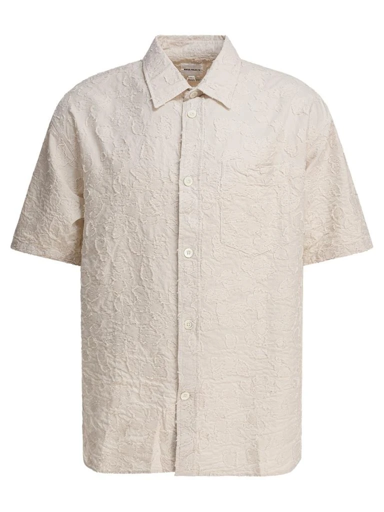Norse Projects Norse Projects Textured Short Sleeve Shirt 1