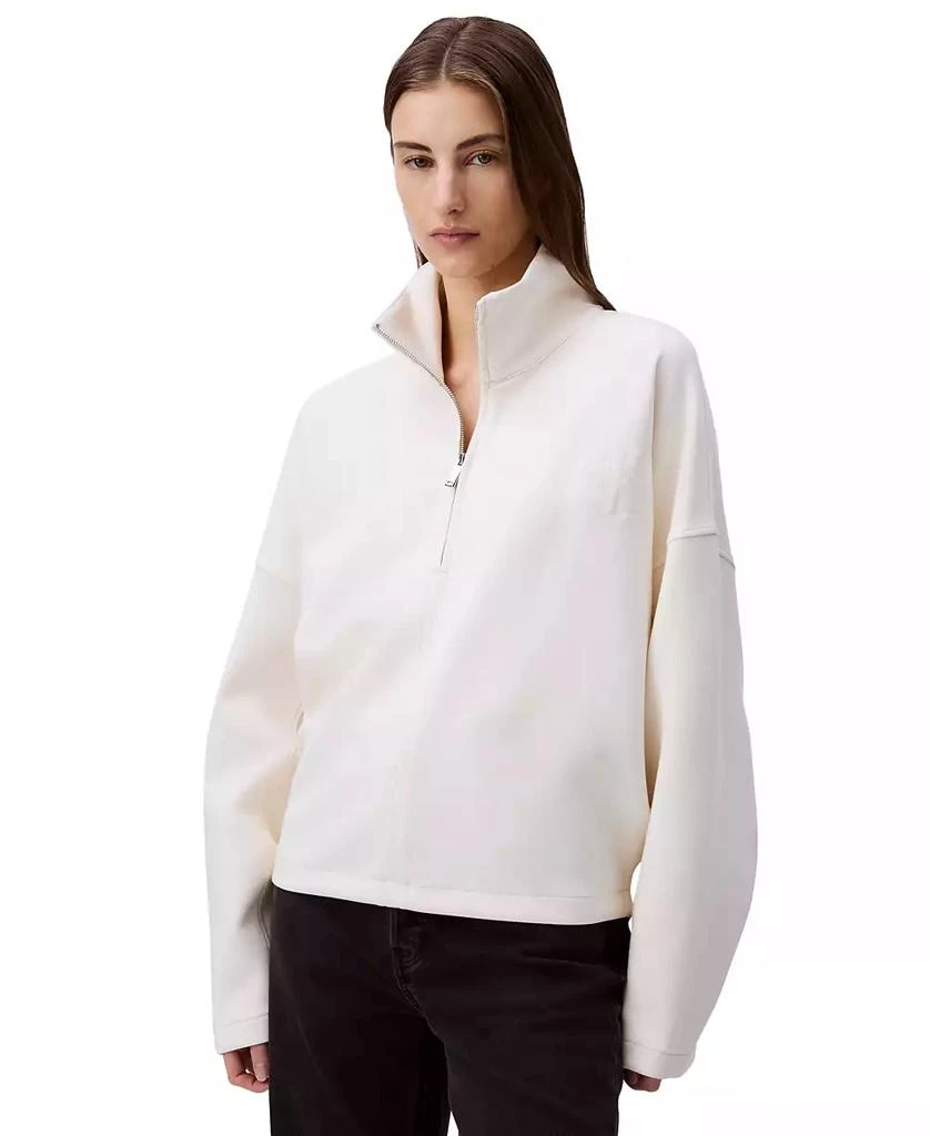 Calvin Klein Women's Quarter-Zip Sweatshirt 1