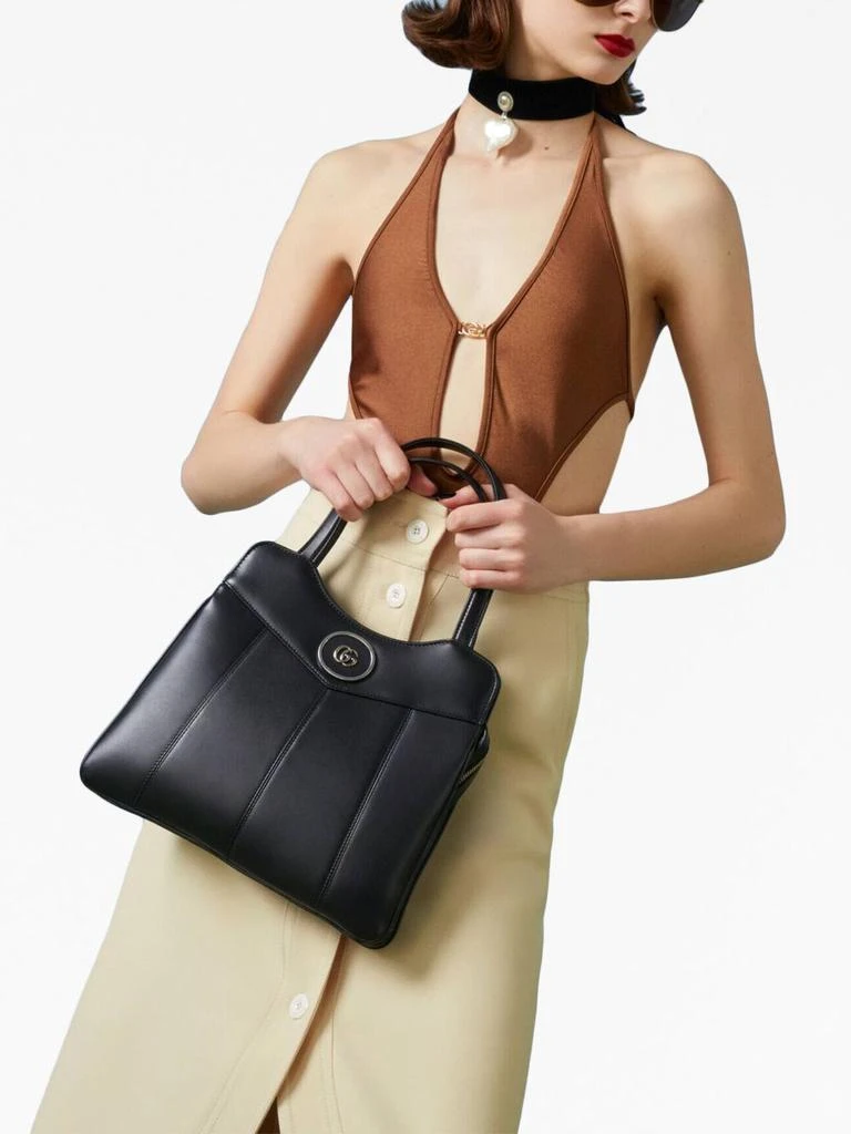 Gucci GUCCI - Petite Gg Small Leather Tote Bag 3