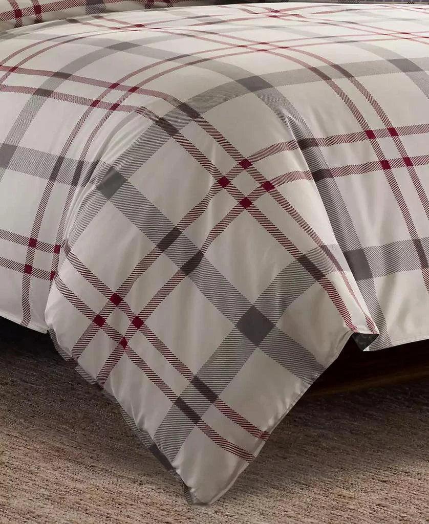 Eddie Bauer Portage Bay Cotton Reversible 2 Piece Duvet Cover Set 6
