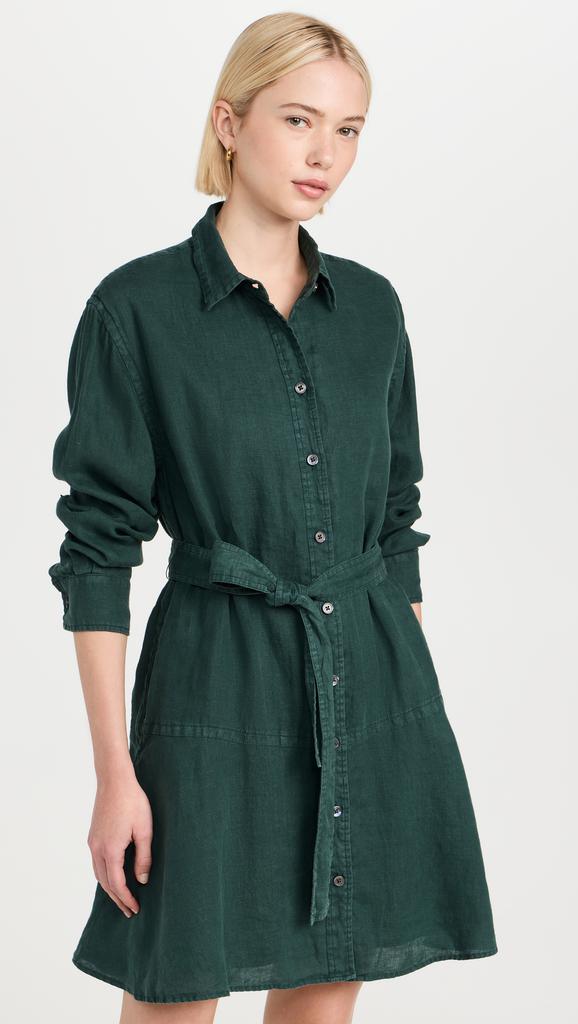 Alex Mill Lili Shirt Dress In Linen