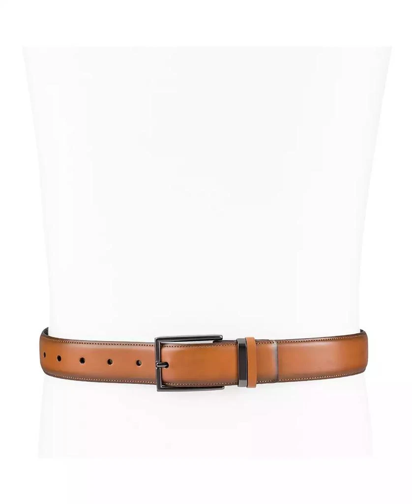 Alfani Men's Burnished Edge and Metal Loop Dress Belt, Created for Macy's 5