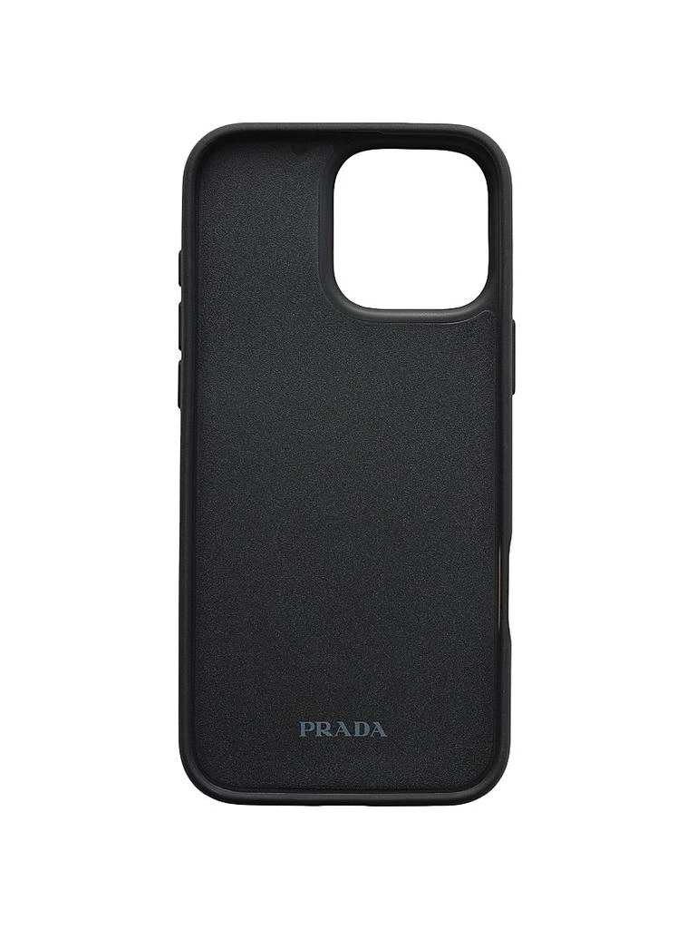 Prada Saffiano Leather Case for iPhone 16 Pro Max 2