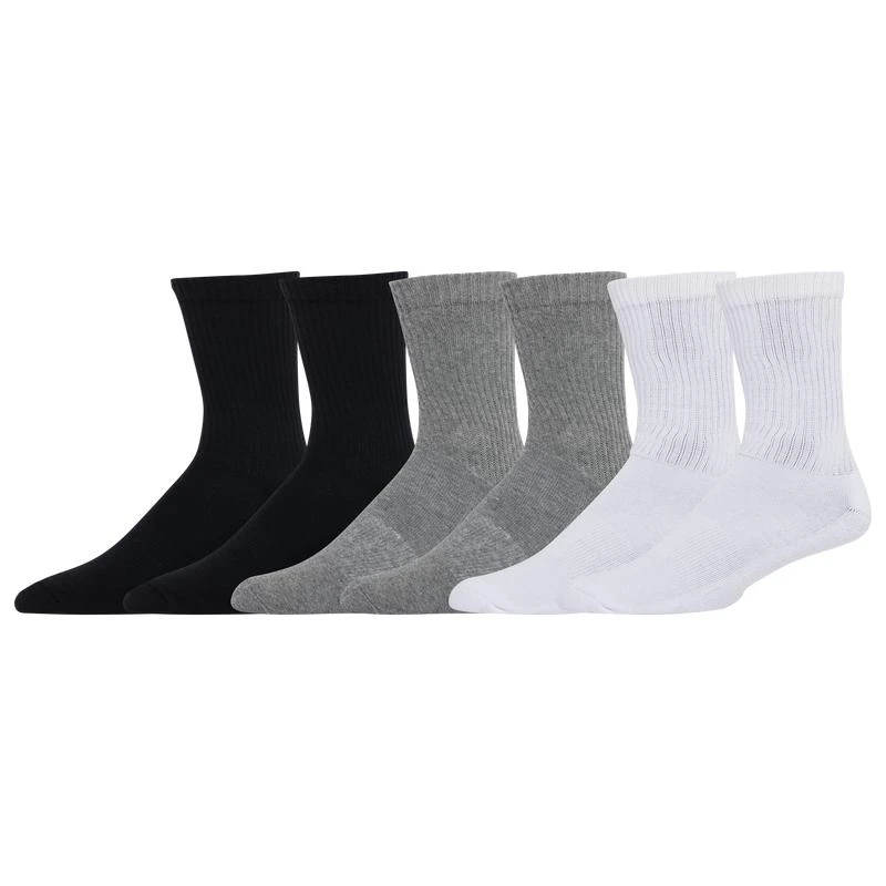 LCKR LCKR 6-Pack Athletic Half Cushion Crew Socks - Men's 1