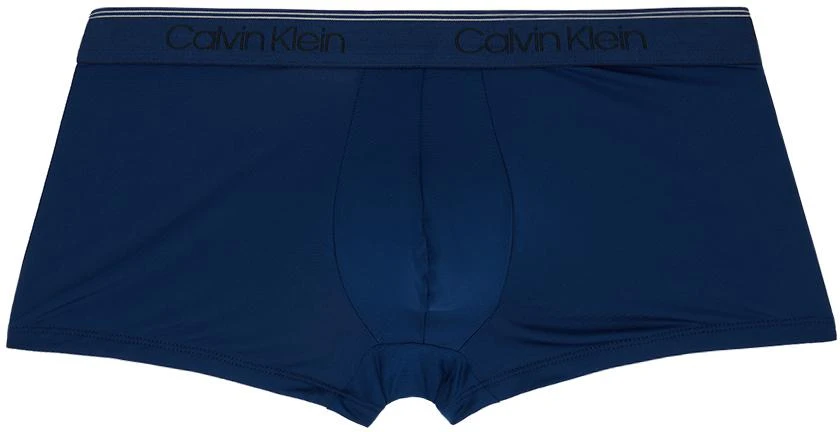 Calvin Klein Three-Pack Blue Low-Rise Boxers 6