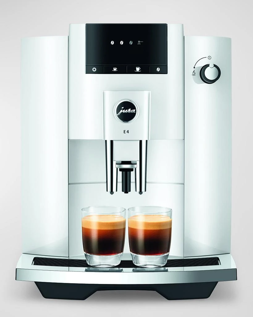JURA E4 Piano White Coffee & Espresso Machine 2