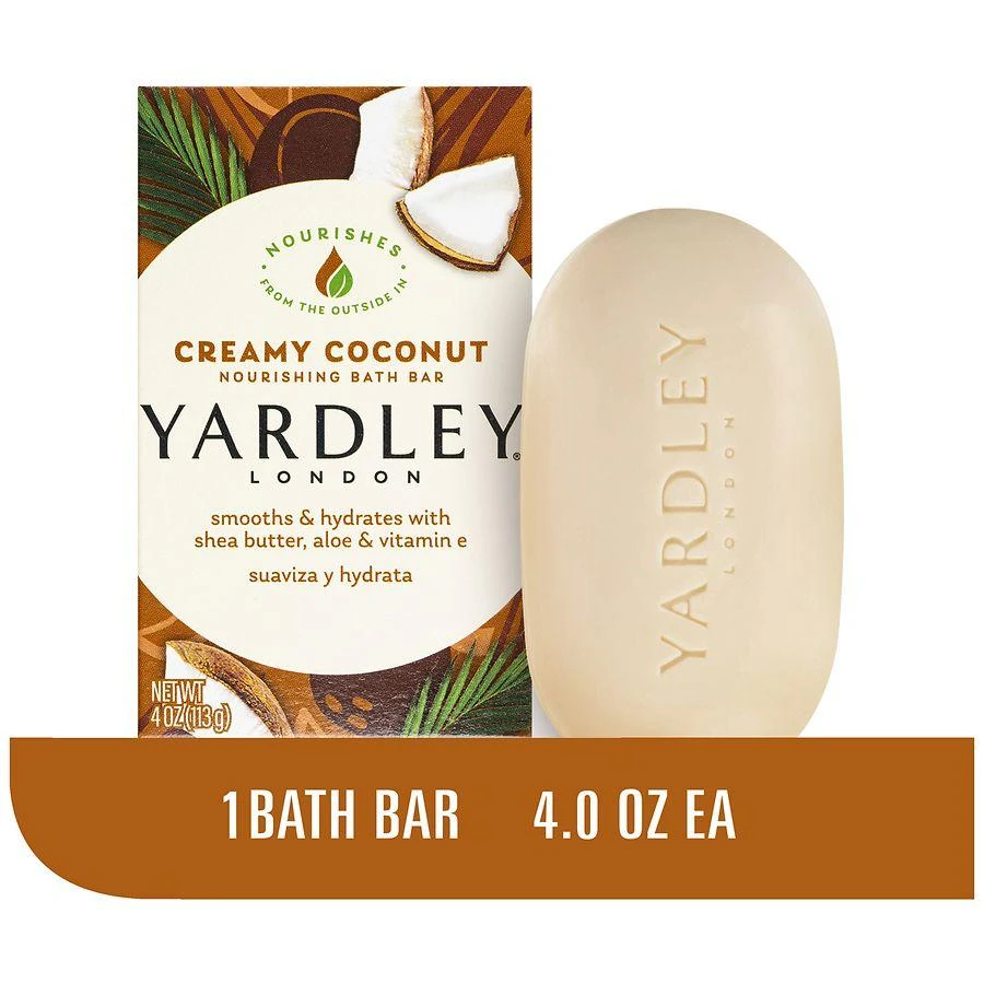 Yardley London Nourishing Bath Bar Creamy Coconut 3