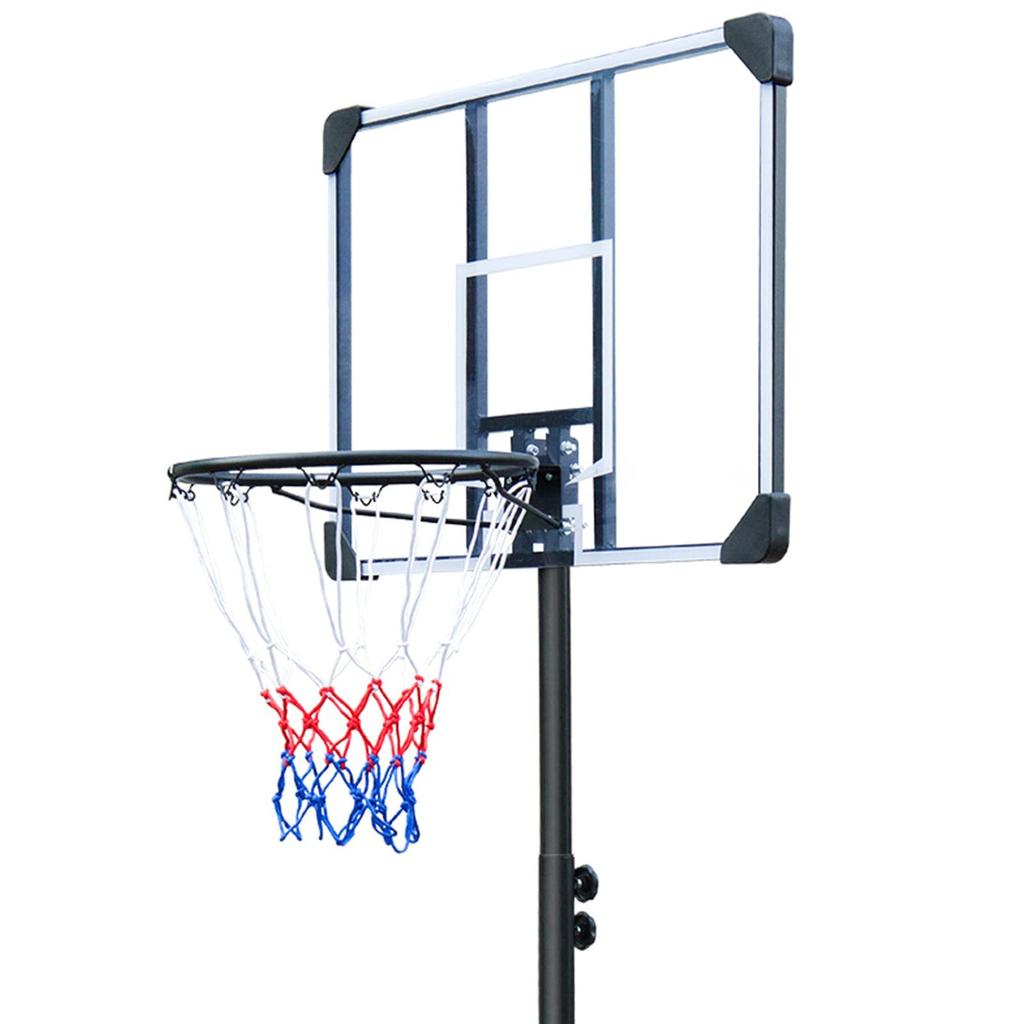 Streamdale Furniture Streamdale Adjustable Height Portable Basketball Hoop with Water-Fillable Base