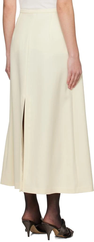 La Collection Off-White Donna Midi Skirt 3