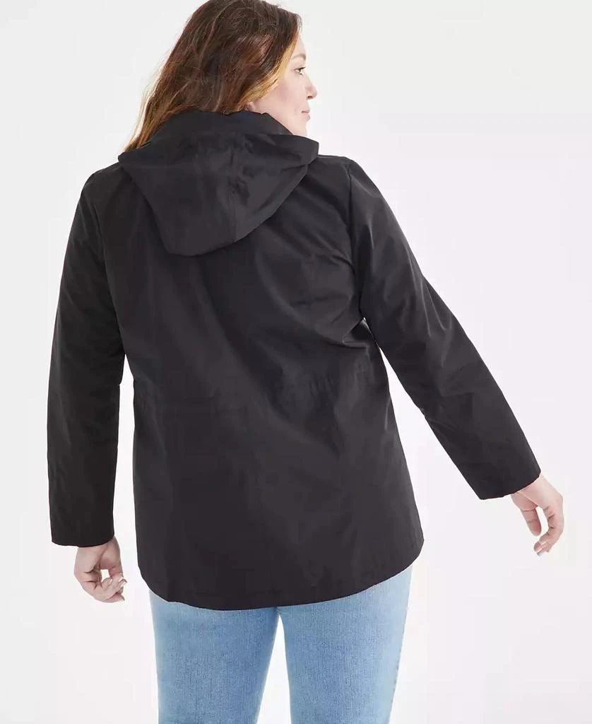 Style & Co Women's Plus Size Hooded Anorak, Created for Macy's 3