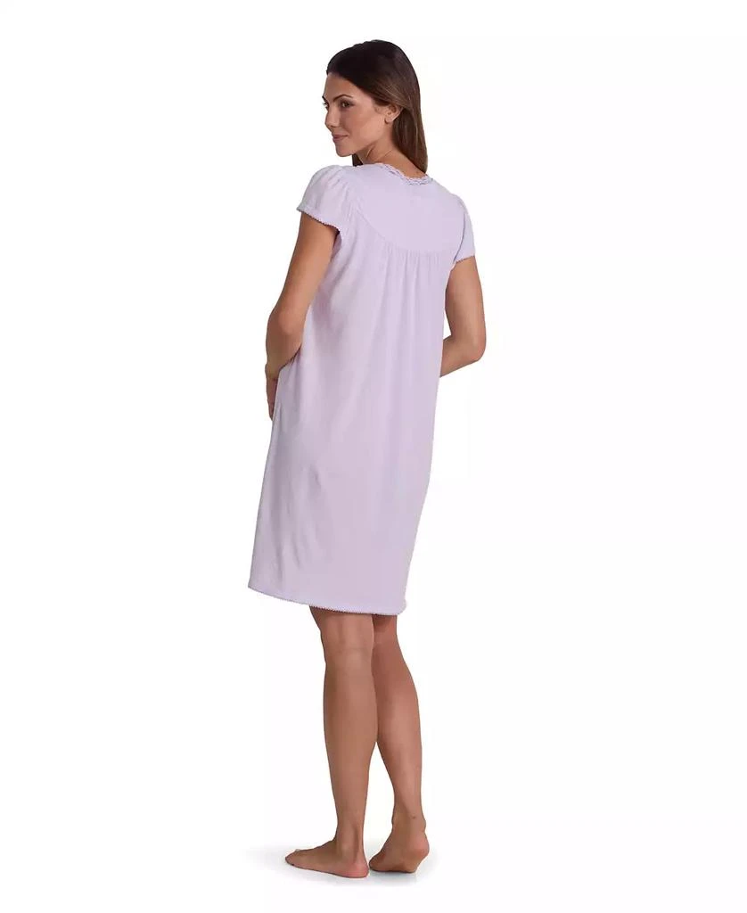 Miss Elaine Women
s Short-Sleeve Solid Sleepwear Nightgown 3